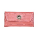 Versace Jeans Clutch Damen Tasche Abendtasche Kroko Muster Etui bag Wallet
